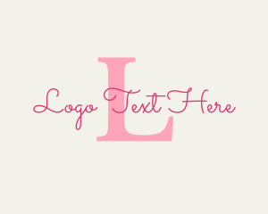 Vlogger - Boutique Fashion Letter logo design