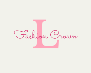 Feminine Boutique Fashion logo design