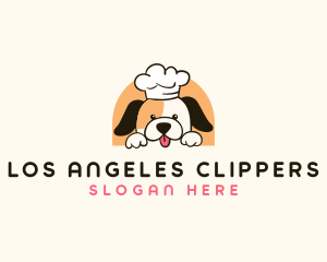 Pet Care - Cute Kitchen Dog logo design