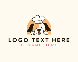 Mascot - Cute Kitchen Dog logo design