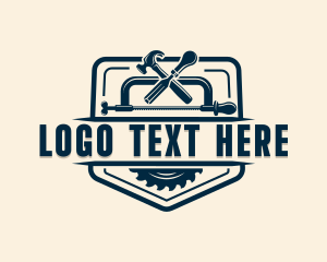 Hammer - Industrial Handyman Woodwork logo design