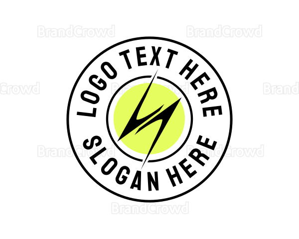 Lightning Bolt Energy Logo