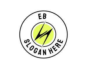 Electric - Lightning Bolt Energy logo design