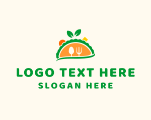 Cutlery - Vegetarian Taco Restaurant logo design