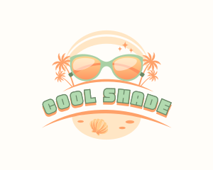 Shade - Beach Sunglasses Shades logo design