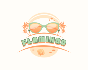 Polarizer - Beach Sunglasses Shades logo design