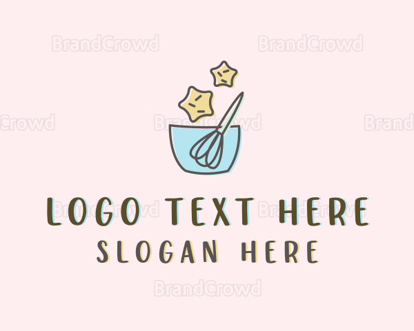 Star Cookie Whisk Logo | BrandCrowd Logo Maker