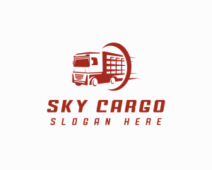 Truck Cargo Delivery logo design