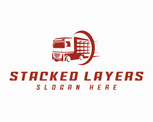 Truck Cargo Delivery logo design