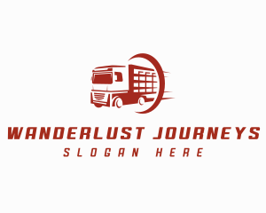 Speed - Truck Cargo Delivery logo design