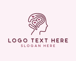 Psychology - Mental Therapy Counseling logo design