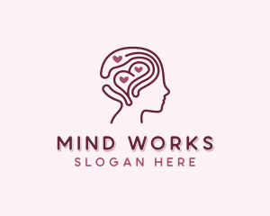 Mental Therapy Counseling logo design