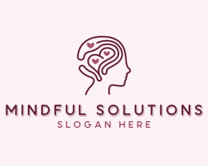 Mental - Mental Therapy Counseling logo design