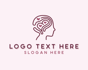 Mental Health - Mental Therapy Counseling logo design