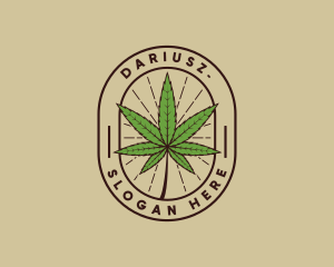 Medical Marijuana - Marijuana Leaf Weed logo design