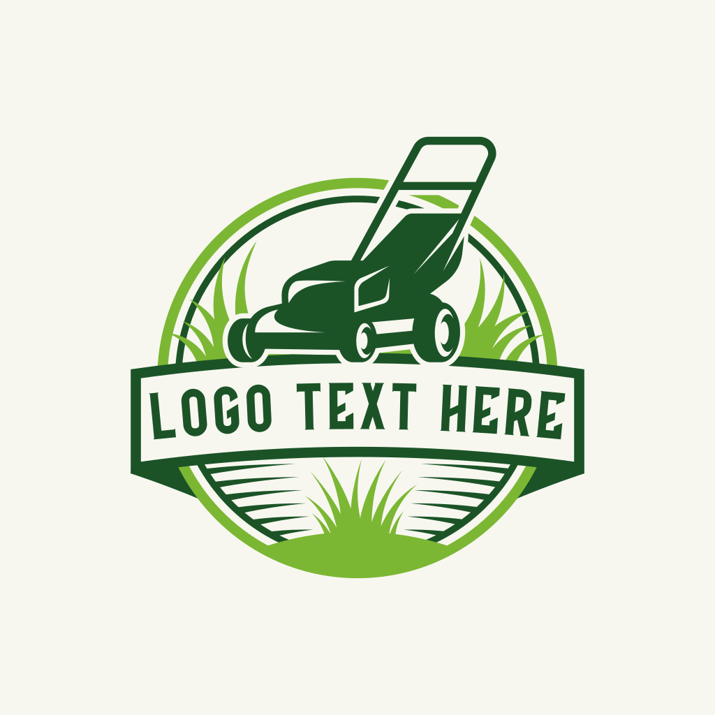 Gardening Yard Mower Logo | BrandCrowd Logo Maker | BrandCrowd