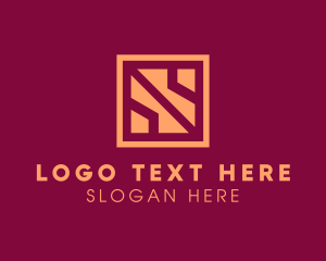 Square - Pattern Geometric Business logo design