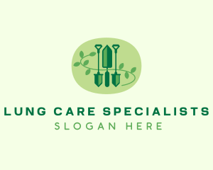 Plant Landscaping Tools logo design