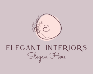 Flower Stylist Florist Boutique logo design