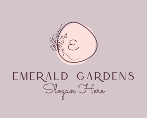 Flower Stylist Florist Boutique logo design