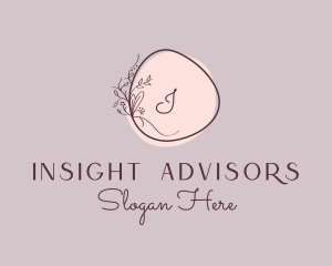 Flower Stylist Florist Boutique logo design