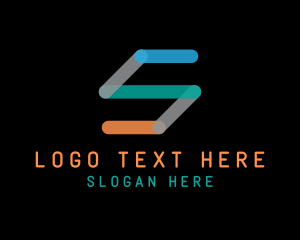 Pipe - Modern Creative Letter S logo design