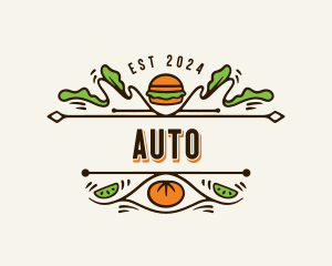 Burger Bistro Restaurant Logo
