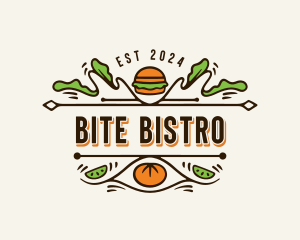 Burger Bistro Restaurant logo design