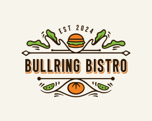 Burger Bistro Restaurant logo design