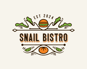 Burger Bistro Restaurant logo design