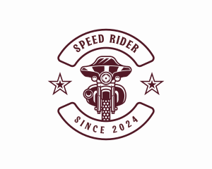 Motorbike - Motorbike Rider Racing logo design