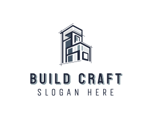 Building Builder Property logo design