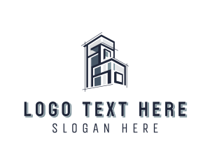 Structure - Building Builder Property logo design