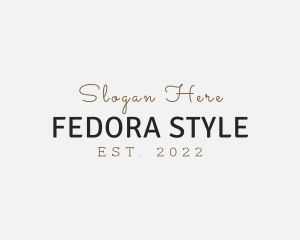 Luxury Fashion Style logo design