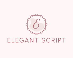 Script Beauty Brand logo design