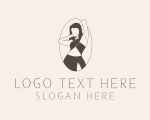 Vlogger - Fashion Woman Stylist logo design