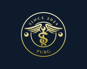 Medical Caduceus Pharmacy Logo