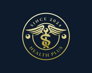 Medical Caduceus Pharmacy logo design