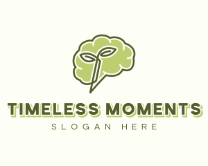 Holistic Mind Leaf logo design