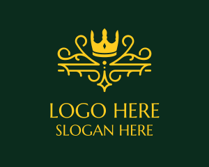 Royalty - Golden Crown Jewelry logo design