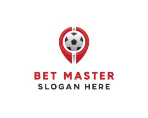 Betting - Soccer Football Circle logo design