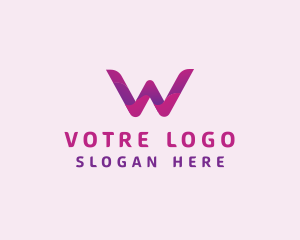 Marketing - Tech Letter W logo design