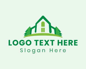 Bed And Breakfast - Green Tree House logo design