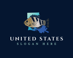 Louisiana Aquatic Fishing logo design