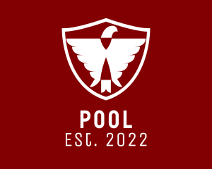 Birdwatcher - Eagle Security Shield logo design