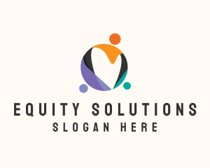 Equity - Charity Heart Foundation logo design