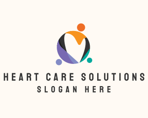 Charity Heart Foundation  logo design