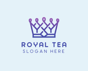 Modern Royal Crown logo design