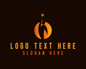 Leader - Star Human Leader Outsourcing logo design