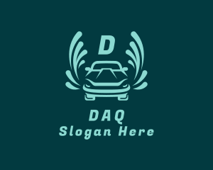 Driver - Clean Car Wash Vehicle logo design